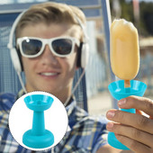 Στήριγμα παγωτού με χωνάκι Popsicle για παιδιά Επαγγελματικός προστατευτικός σταγόνας με διπλές άκρες Πλαστικό στήριγμα παγωτού για κατά της ροής κατά της βρωμιάς