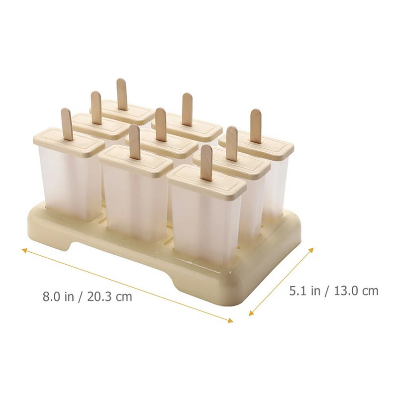 1 Set Copii DIY Forme pentru Popsicle Mold Plastic Ice Pops Forme Homemade Inghetata