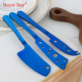 1 ΤΕΜ. Μαχαίρι κοπής τυριού Πιρούνι Creative Cheese Triters Εργαλεία ψησίματος κέικ πίτσας Σπάτουλα βούτυρο μαχαίρι Τυρί εργαλείο
