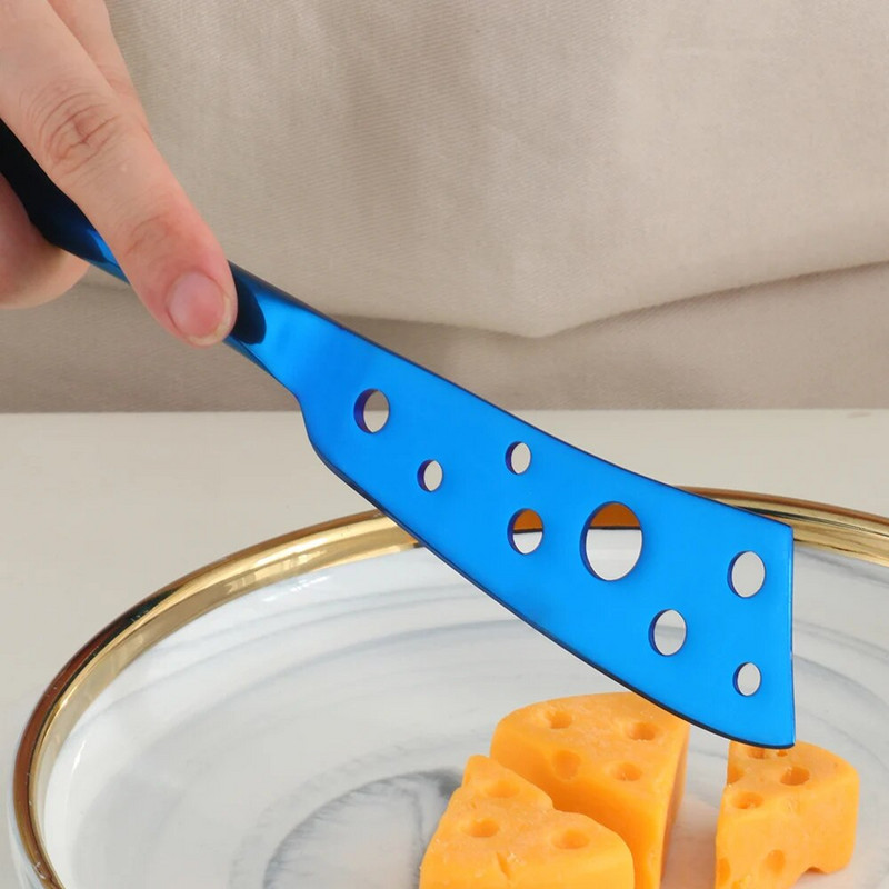 1PC tăietor de brânză Cuțit Furculiță Răzătoare pentru brânză Unelte de bucătărie pentru copt Tort Pizza Spatulă Cuțit pentru unt Instrument pentru brânză