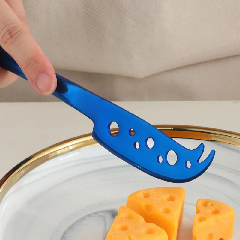 1PC tăietor de brânză Cuțit Furculiță Răzătoare pentru brânză Unelte de bucătărie pentru copt Tort Pizza Spatulă Cuțit pentru unt Instrument pentru brânză