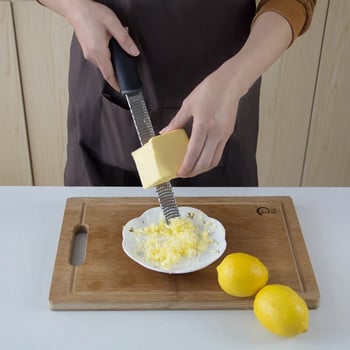 ERMAKOVA Citrus Zester Cheese Triter Cheese Lemon Ginger Σκόρδο μοσχοκάρυδο Σοκολάτα Vegetable Plane Zesting εργαλείο Ασφαλές στο πλυντήριο πιάτων