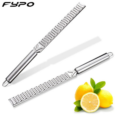 Lemon Zester sajtreszelő Éles rozsdamentes acél penge Könnyen reszelhető Csokoládé Narancs Citrus dió Gyömbér Konyhai szerszámok