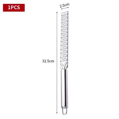 Lemon Zester sajtreszelő Éles rozsdamentes acél penge Könnyen reszelhető Csokoládé Narancs Citrus dió Gyömbér Konyhai szerszámok