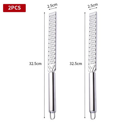 Lemon Zester sajtreszelő Éles rozsdamentes acél penge Könnyen reszelhető Csokoládé Narancs Citrus dió Gyömbér Konyhai szerszámok