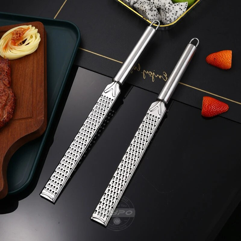 Lemon Zester Rende za sir Oštra oštrica od nehrđajućeg čelika Lako se riba Čokolada Naranča Citrusi Orašasti plodovi Đumbir Kuhinjski alat Naprave