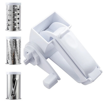 Răzătoare rotativă multifuncțională pentru brânză Răzătoare pentru brânză din oțel inoxidabil Tăiător pentru feliere unt răzătoare pentru ciocolată Razătoare Gadgets de bucătărie