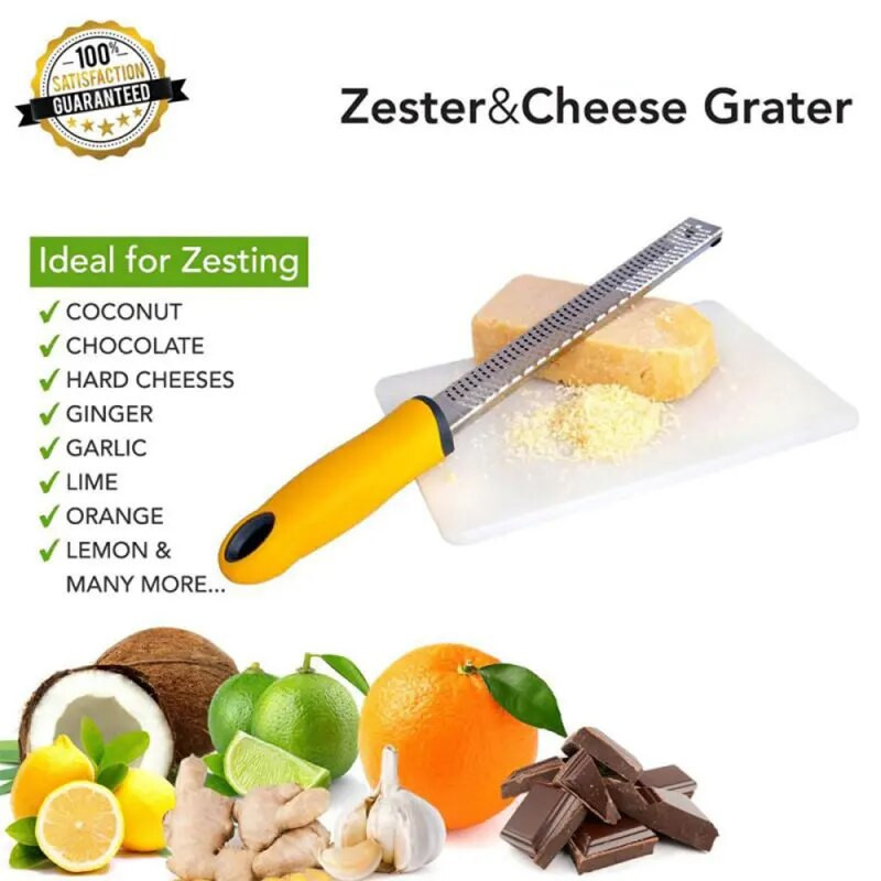 Višenamjenska ručna ribež za sir od nehrđajućeg čelika, sir, limun, povrće, alat za kućnu kuhinju