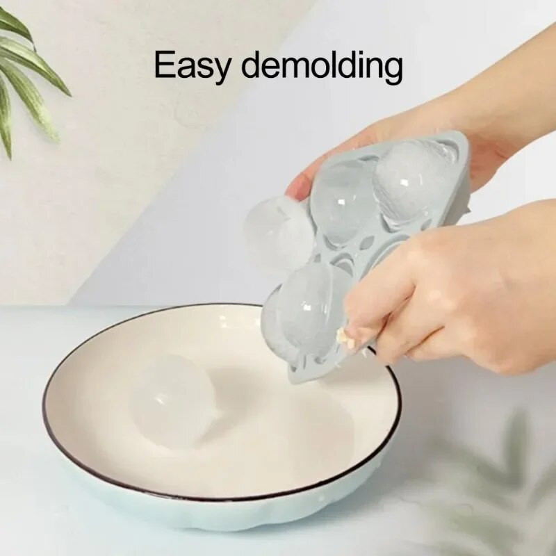 Formă circulară pentru hochei pe gheață, cu 6 cavități, matriță pentru cuburi de gheață din silicon DIY, bile de gheață, rotundă, pentru prepararea de jeleu, pentru cocktail, whisky, băutură.