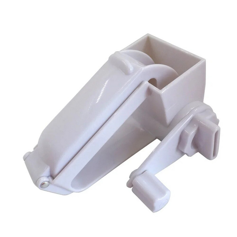 Upors plastična ručna ribalica za sir, rotacijska ribalica za rezanje đumbira, rezač za čokoladu s bubnjem od nehrđajućeg čelika