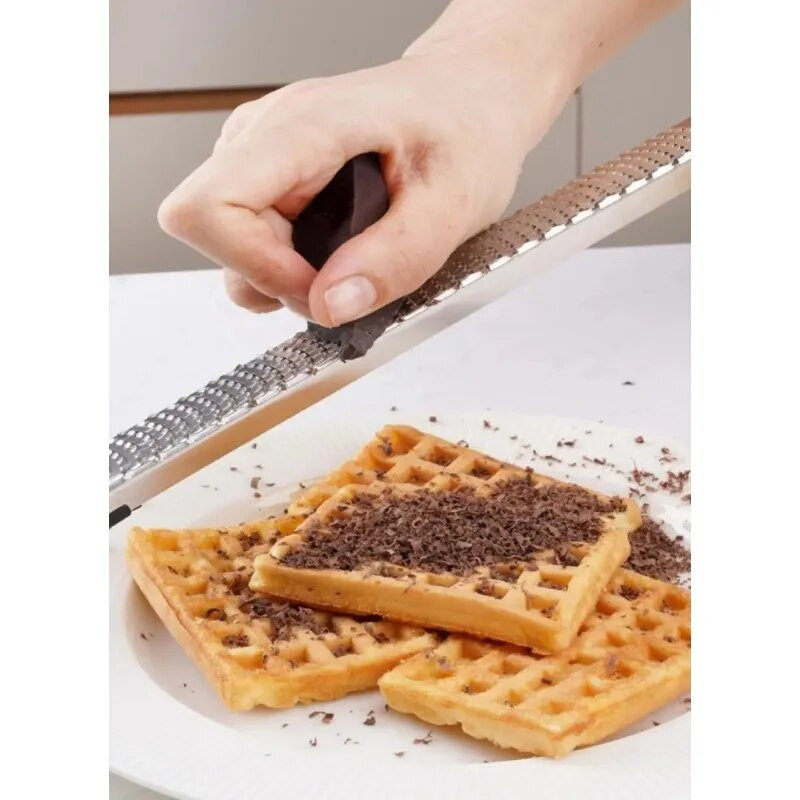 1kom ribež za sir od nehrđajućeg čelika Lemon Zester citrusi đumbir češnjak ribež mlin za povrće voće ručni mlin za sir