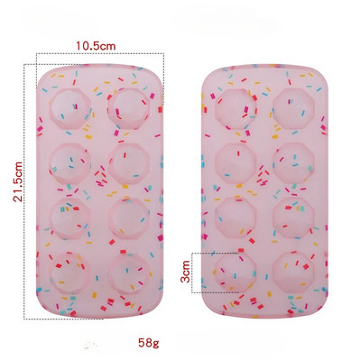 szilikon jégkocka készítők Kreatív jégforma Szív gyémánt csillag alakú jégkocka jégtálca boros ital teához DIY Ice Tray konyha