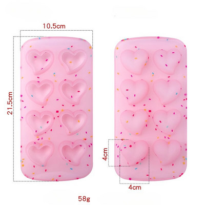 szilikon jégkocka készítők Kreatív jégforma Szív gyémánt csillag alakú jégkocka jégtálca boros ital teához DIY Ice Tray konyha