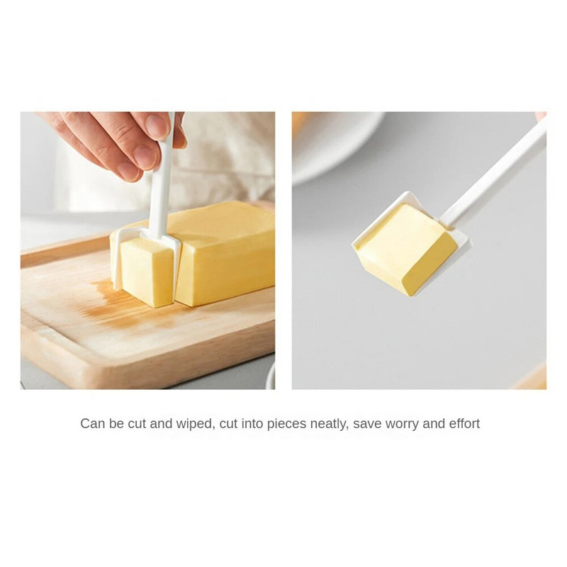 Rezač za maslac Višenamjenski Izdržljiv Praktičan Ušteda vremena Udoban rukohvat Alati za pečenje Nož za razmazivanje maslaca Jednostavan za korištenje