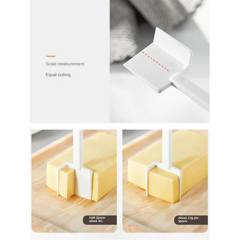 Rezač za maslac Višenamjenski Izdržljiv Praktičan Ušteda vremena Udoban rukohvat Alati za pečenje Nož za razmazivanje maslaca Jednostavan za korištenje