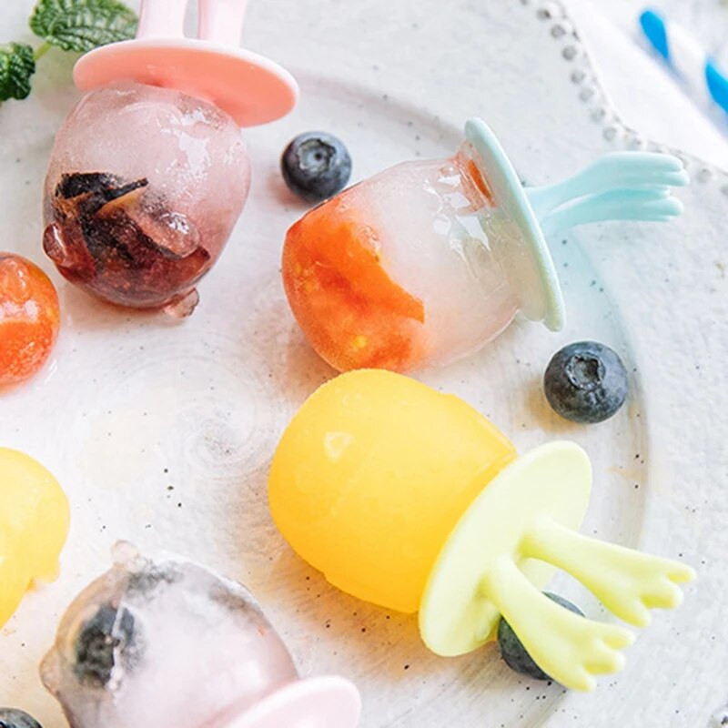 Unelte pentru suplimente alimentare Accesorii pentru shake-uri de fructe pentru înghețată Mucegai pentru gheață Mucegai portabil de calitate alimentară pentru Popsicle Maker de bile