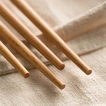Японски изключително дълги дървени пръчици за хранене Полирана букова дървесина Пържена храна Юфка Противоплъзгащи се пръчици Кухненски инструменти за готвене