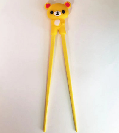 1 Ζευγάρι Πολύχρωμα Cute Bear Panda Cat Learning Chopsticks για Παιδιά Παιδιά Κινέζικα Chopstick Learner Gifts