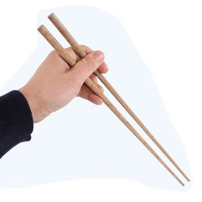 1 pár főzőpálcika rozsdamentes acél pálcika Extra hosszú sütéshez pálcika Hot Pot hosszú pálcika Mosogatógépben mosható 38 cm