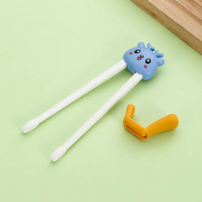 New Kids Cartoon Training Chopsticks Cute Learning Aid Chop Sticks Επιστημονική διόρθωση στάσης λαβής Baby Safety Baby Tools