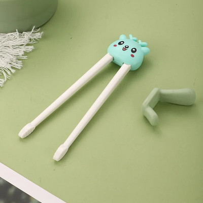 New Kids Cartoon Training Chopsticks Cute Learning Aid Chop Sticks Επιστημονική διόρθωση στάσης λαβής Baby Safety Baby Tools