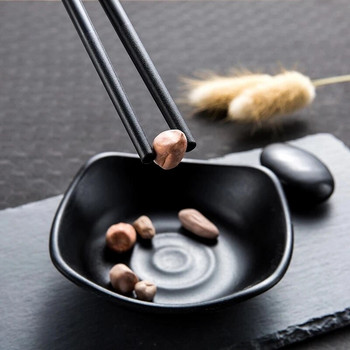 1 чифт пръчици в китайски стил прибори за хранене хранителни пръчки сплав Кетъринг прибори пръчици за суши Неплъзгащи се домакински кухненски прибори