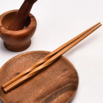 Миещи се пръчици за многократна употреба в китайски стил Дървени пръчици за суши пръчици за хранене Преносими прибори за хранене за гурме юфка Hotpot суши