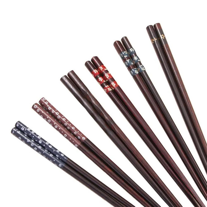 Főzőpálcikák Szépségminta Természetes fából készült étkészletek Evőeszközök Konyhai eszközök Sushi pálcikák Fa pálcikák