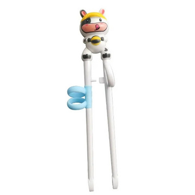 1 ζεύγος ξυλάκια για σούσι Baby Kids Γελοιογραφία Food Sticks Εύκολη χρήση Διασκεδαστική εκμάθηση Βοηθητικά πιάτα Δείπνο παιχνίδι Εργαλεία κουζίνας