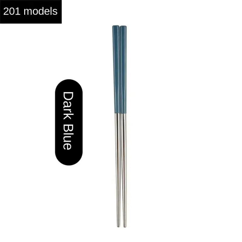 Kínai pálcika 5 színű csúszásmentes háztartási étkészlet Színes pálcika magas hőmérsékletnek ellenálló környezetvédelem