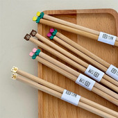 Kawaii Bear Flower Chinese Chopsticks Χαριτωμένο ιαπωνικό κορεάτικο σούσι τσοπ ξυλάκι για παιδιά Εκπαίδευση ενηλίκων Αξεσουάρ κουζίνας επιτραπέζιο