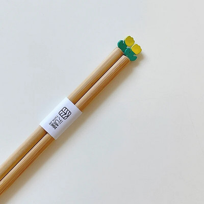 Kawaii Bear Flower Chinese Chopsticks Χαριτωμένο ιαπωνικό κορεάτικο σούσι τσοπ ξυλάκι για παιδιά Εκπαίδευση ενηλίκων Αξεσουάρ κουζίνας επιτραπέζιο