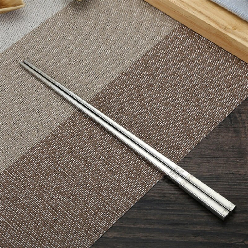 Rozsdamentes acél csúszásgátló háztartási pálcika Sushi Food Stick Square Forrásgátló csúszásgátló pálcika Konyhai kiegészítők