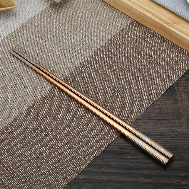 Rozsdamentes acél csúszásgátló háztartási pálcika Sushi Food Stick Square Forrásgátló csúszásgátló pálcika Konyhai kiegészítők