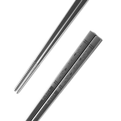 Dragon Stainless Black Iron Κινέζικο Αντιολισθητικό Αντιολισθητικό Fishs Alloy Rice Επιτραπέζια σκεύη φορητά δώρα Chopsticks ραβδιά μεταλλικά