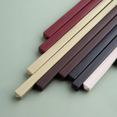 2 ζεύγη Chopstick Φορητά σούσι ραβδιά PET από γυάλινες ίνες επαναχρησιμοποιήσιμα ξυλάκια μεσημεριανό Επιτραπέζιο σκεύος Κουζίνα Palillos Chinos