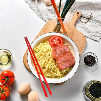 Chopsticks σιλικόνης 5 χρωμάτων Αντι-ζεμάτισμα Αντιολισθητικό Πολυλειτουργικό Noodle Sushi Food Stick Κουζίνα Αξεσουάρ σπιτιού