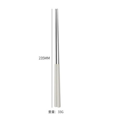 Χρυσά γυαλιστερά chopsticks από ανοξείδωτο ατσάλι Κορεάτικο στιλ μεταλλικό τσοπ ξυλάκι Επιδόρπιο για το σπίτι Επιτραπέζιο σκεύος Κουζίνα Εργαλείο Φορητό επαναχρησιμοποιούμενο