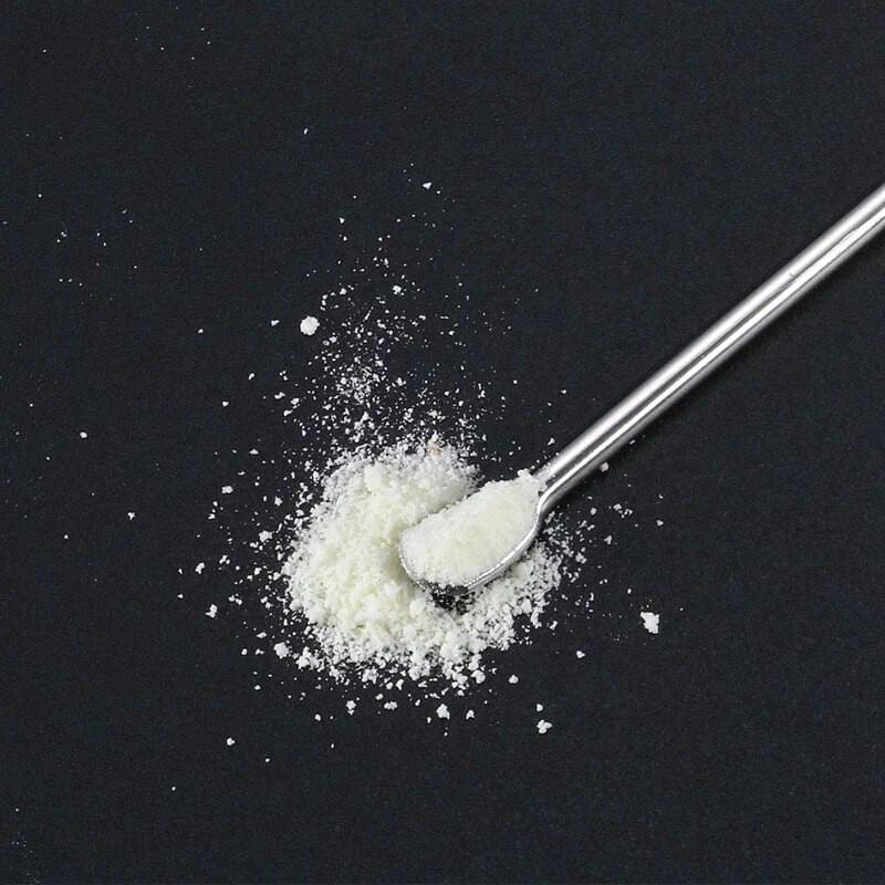 Lab Mini Scoop 6 db rozsdamentes acél mintavevő reagens kanál laboratóriumi kétfejű spatula 125 mm