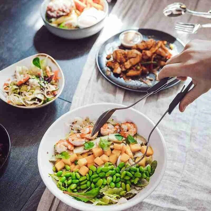 Bármilyen csipesz Grillcsipesz evőeszköz-csipesz Ételfogó Tapadásmentes ételcsipesz BBQ-fogó kenyérbilincs tortacsipesz Evőeszközök Konyhai eszközök