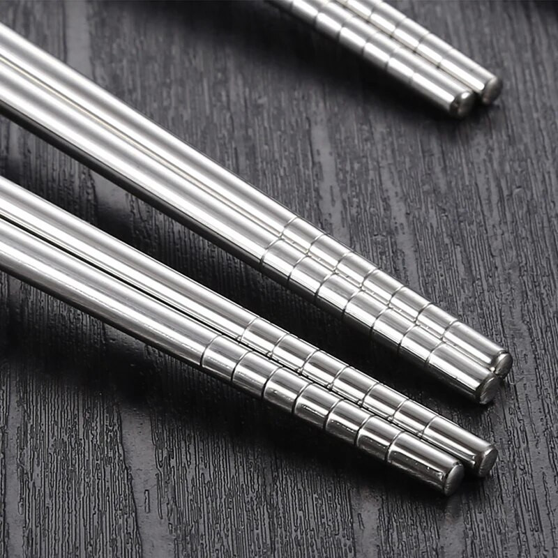 40 cm hosszú, rozsdamentes acél pálcika tésztás sütéshez étel szeletelő pálcika konyhai csúszásmentes fa fogantyús forrázásgátló forró edényes főzőeszköz