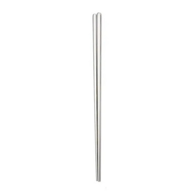 Flat Chopsticks Χρυσό/Ασημί/Μαύρο Παχύ Αντιολισθητικό Καθρέφτη 304 Γυαλισμένο Chopsticks Οικιακά Σκεύη κουζίνας