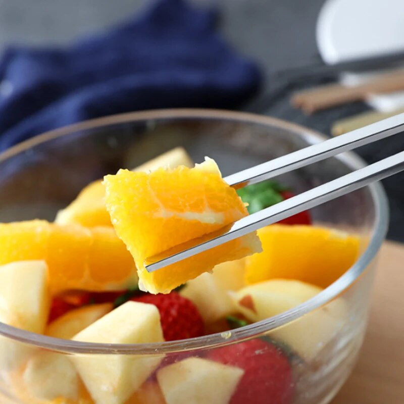 Lapos pálcika arany/ezüst/fekete vastagított csúszásmentes 304 rozsdamentes acél tükör polírozott pálcika háztartási konyhai étkészlet