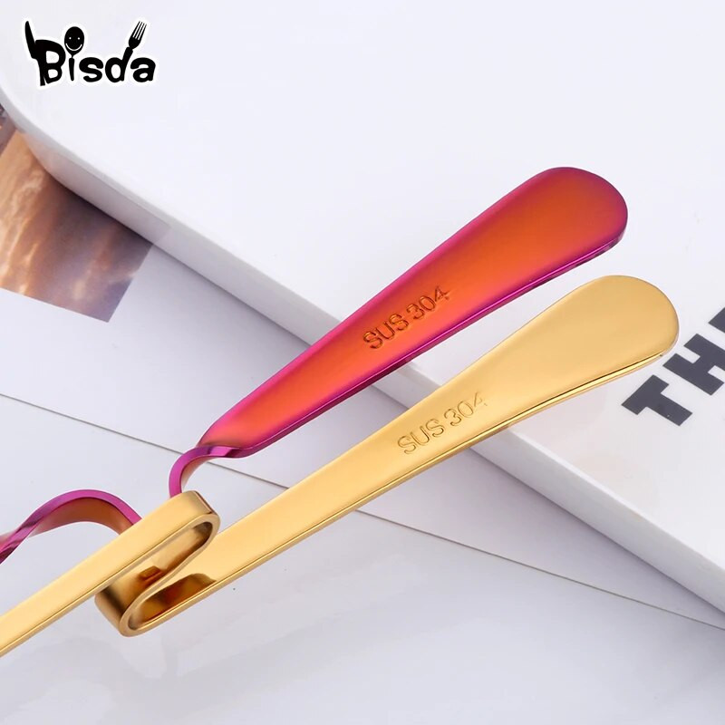 Lógó csésze kávéskanál szív alakú rozsdamentes acél gombóc Ezüst cukor desszert kanalak arany keverő teáskanál uzsonnalé eszközök