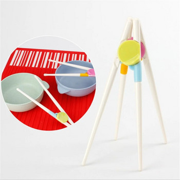 1 Pair Cute Chopsticks Kids Baby Beginner Practical Chopsticks Easy Fun Learning Training Helper Chopstick Κινέζικα Εργαλεία Τροφίμων