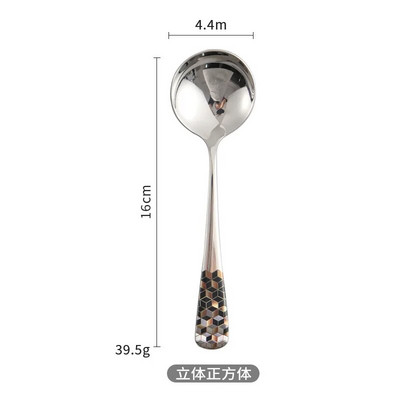 304 roostevabast terasest Korea stiilis väike ümmargune lusikas söögipulgad lusikas reljeefne muhk väike lusikas söögipulgad söögiriistade komplekt õhtusöögikomplekt