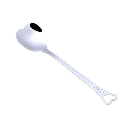 Love Spoon Heat Resistance Long Handle Anti-crack Cake σε σχήμα καρδιάς Κουτάλι ανάμειξης Κουτάλι κουζίνας Gadget