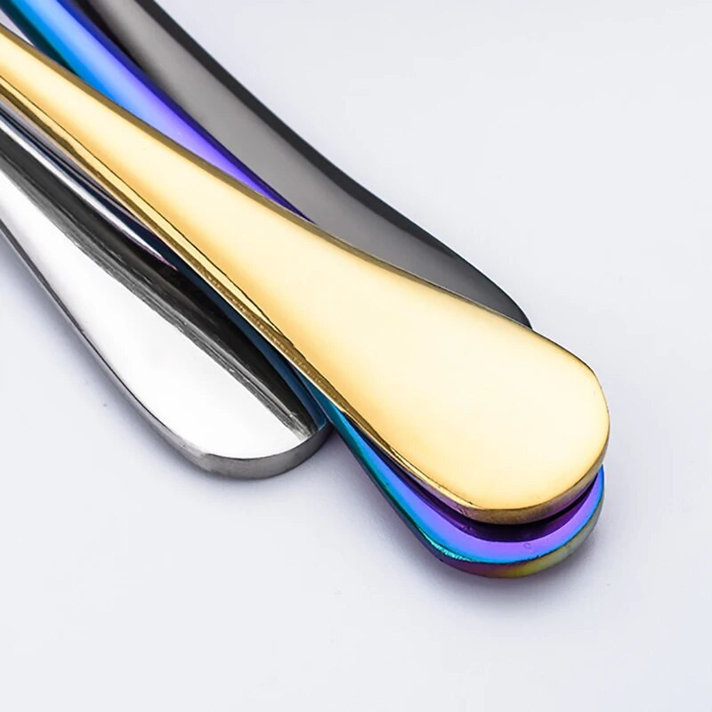 Leeseph rozsdamentes acél hosszú nyelű keverőkanál, keverőkanál koktélhoz, fagylalthoz, kávéhoz, gyümölcsléhez, italhoz, 9,4 hüvelykes