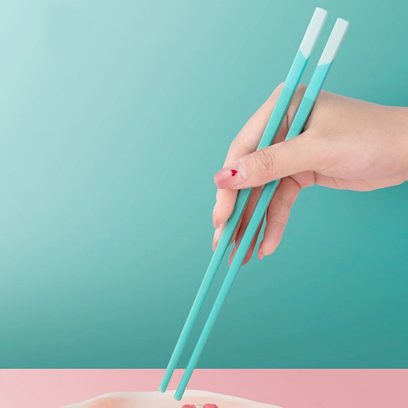 5 pár kiváló minőségű japán csúszásmentes pálcika koreai otthoni szállodai étterem Hordozható egészséges étel pálcika sushi pálcikához