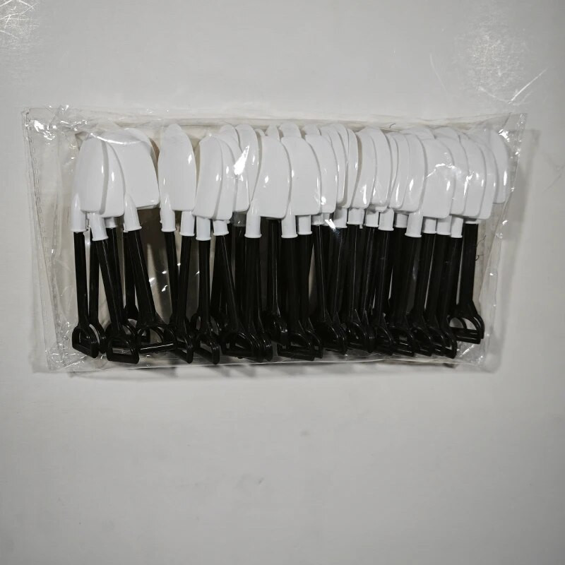 50db Desszertkanál Aranyos Mini Lapát Kanál Fagylaltos Tortakanál Gyerekeknek Desszert Tea Kávékanál Eldobható Kellékek